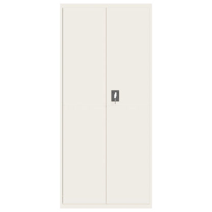 vidaXL Armoire de classement blanc 90x40x240 cm Acier