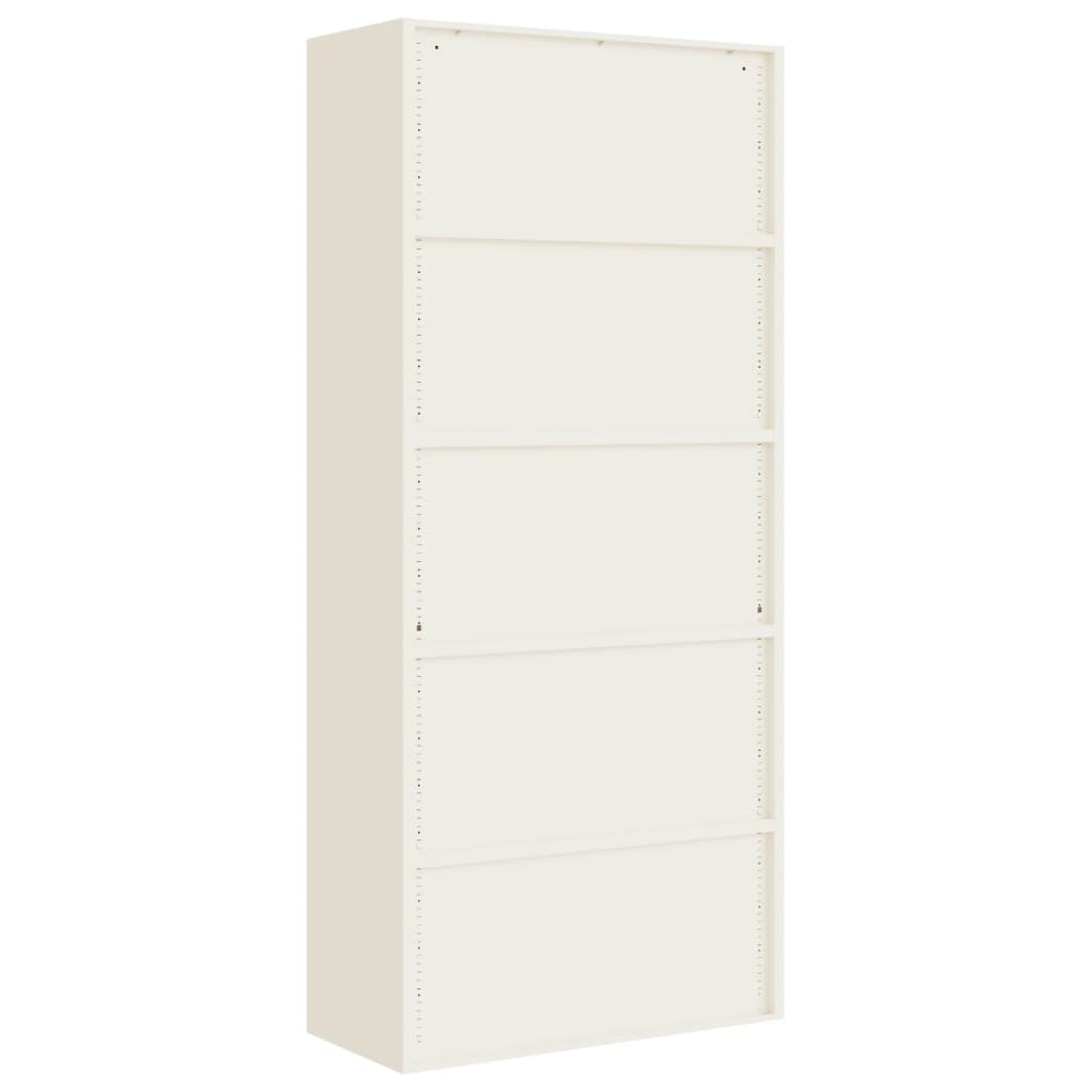 vidaXL Armoire de classement blanc 90x40x240 cm Acier