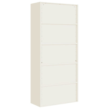 vidaXL Armoire de classement blanc 90x40x240 cm Acier