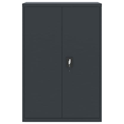 vidaXL Aktenschrank Anthrazit 90x40x180 cm Stahl