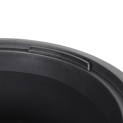 vidaXL Pflanzkübel mit herausnehmbaren Einsatz Weiß 18/45 L PP