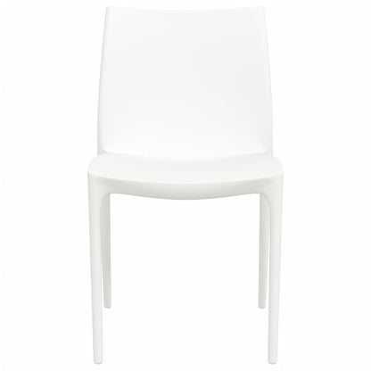vidaXL Chaises de jardin 2 pcs Blanc 50x46x80 cm Polypropylène