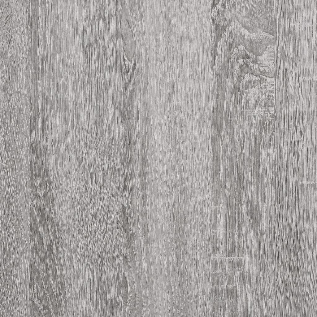 vidaXL Meuble TV, 4 pcs, Gris sonoma, Bois d'ingénierie