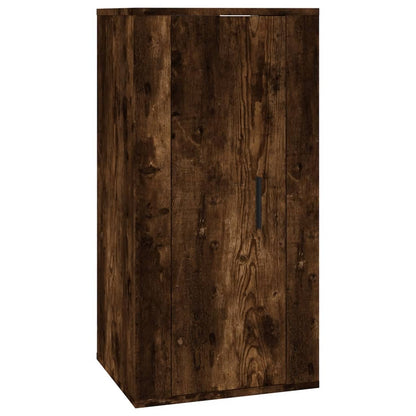vidaXL 4-tlg. TV-Schrank-Set Räuchereiche Holzwerkstoff