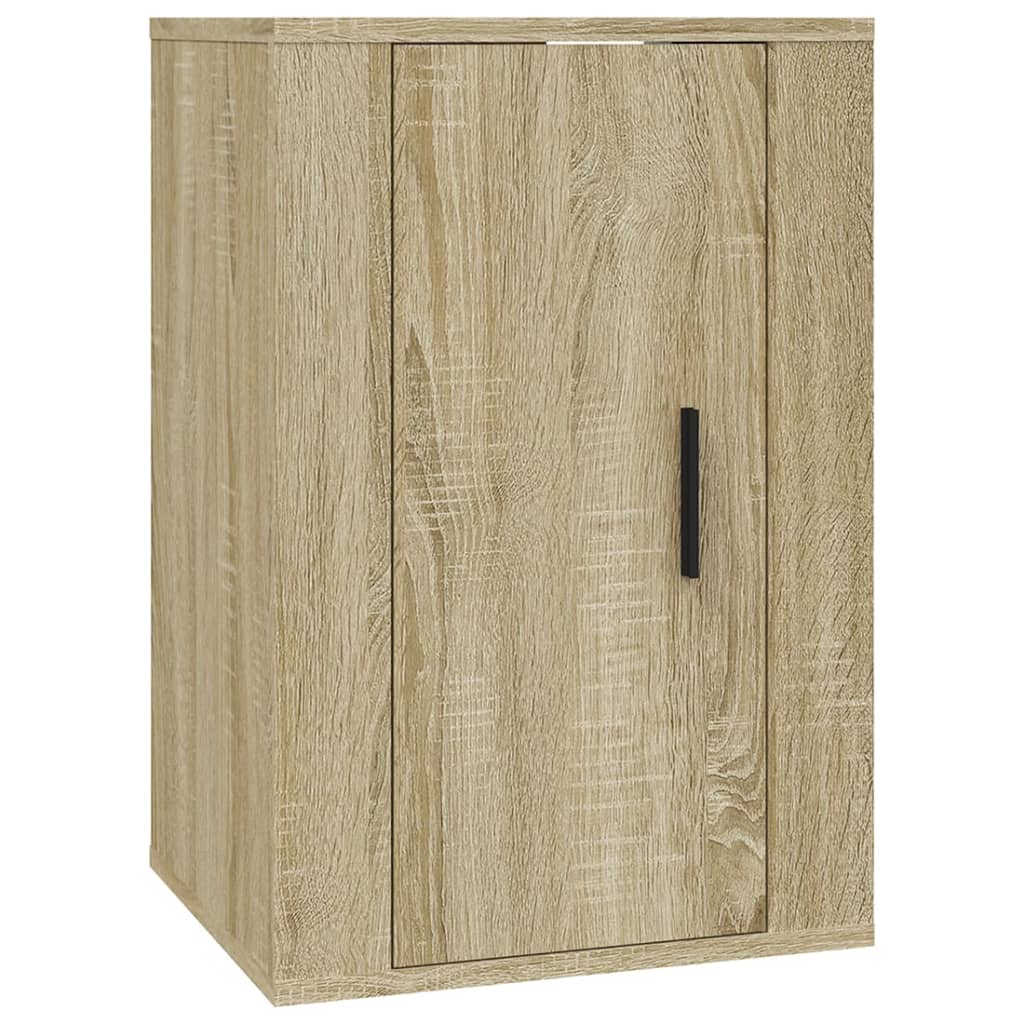 vidaXL 4-tlg. TV-Schrank-Set Sonoma-Eiche Holzwerkstoff