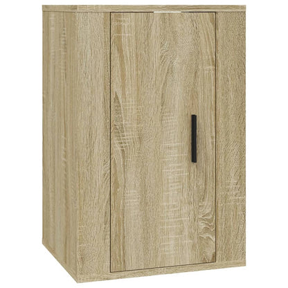 vidaXL 4-tlg. TV-Schrank-Set Sonoma-Eiche Holzwerkstoff