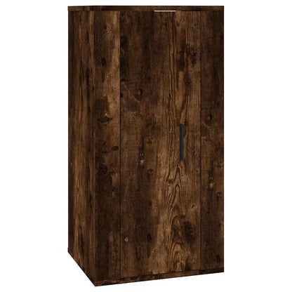 vidaXL 4-tlg. TV-Schrank-Set Räuchereiche Holzwerkstoff