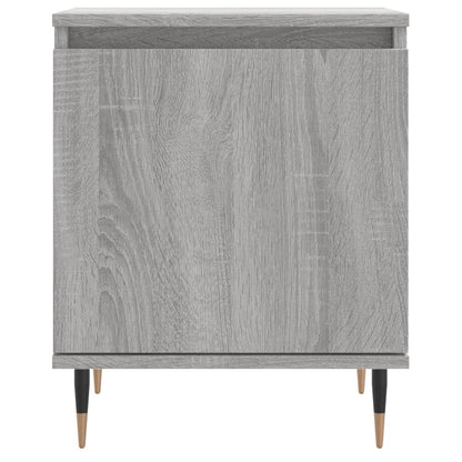 vidaXL Nachttisch Grau Sonoma 40x30x50 cm Holzwerkstoff