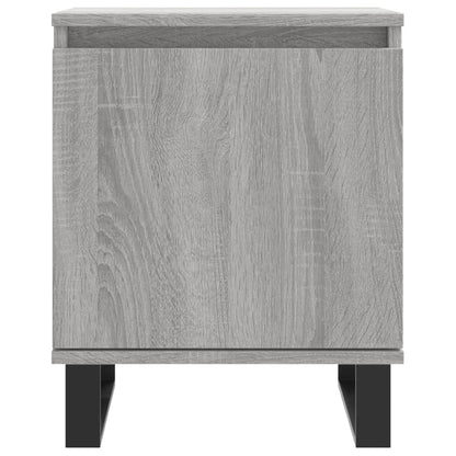 vidaXL Nachttische 2 Stk. Grau Sonoma 40x30x50 cm Holzwerkstoff