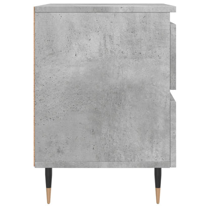 vidaXL Nachttisch Betongrau 40x35x50 cm Holzwerkstoff