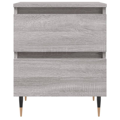 vidaXL Table de chevet gris Sonoma 40x35x50 cm, bois d'ingénierie