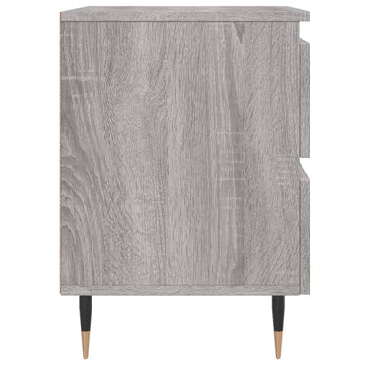 vidaXL Table de chevet gris Sonoma 40x35x50 cm, bois d'ingénierie