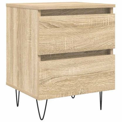 vidaXL Table de chevet chêne Sonoma 40x35x50 cm, bois d'ingénierie
