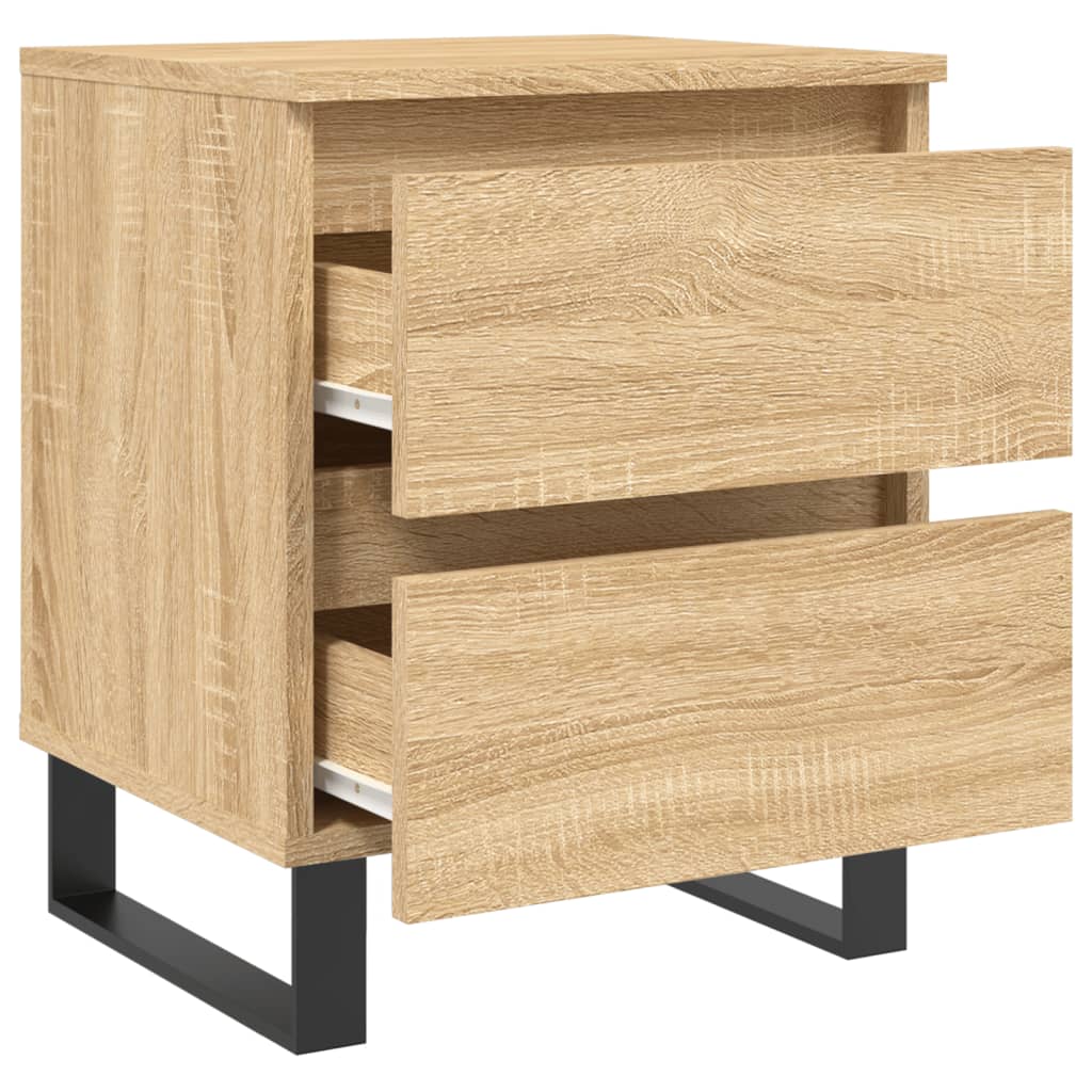 vidaXL Nachttisch Sonoma-Eiche 40x35x50 cm Holzwerkstoff