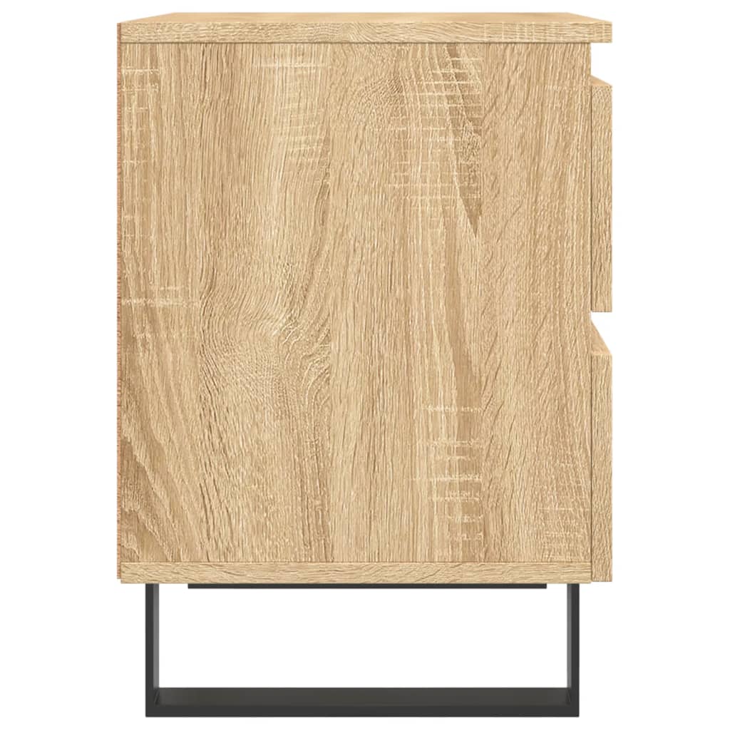 vidaXL Nachttisch Sonoma-Eiche 40x35x50 cm Holzwerkstoff
