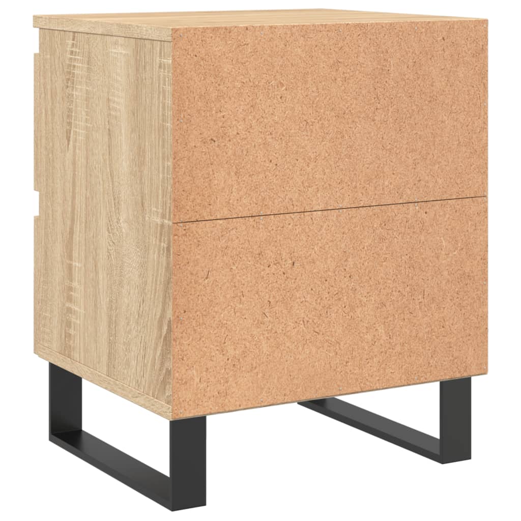 vidaXL Nachttisch Sonoma-Eiche 40x35x50 cm Holzwerkstoff