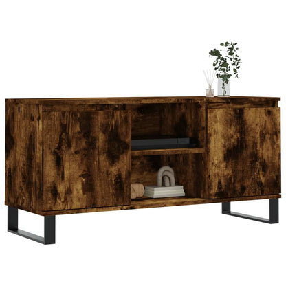 vidaXL TV-Schrank Räuchereiche 104x35x50 cm Holzwerkstoff