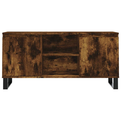 vidaXL TV-Schrank Räuchereiche 104x35x50 cm Holzwerkstoff