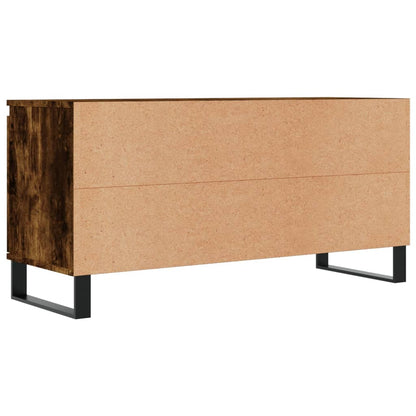 vidaXL TV-Schrank Räuchereiche 104x35x50 cm Holzwerkstoff
