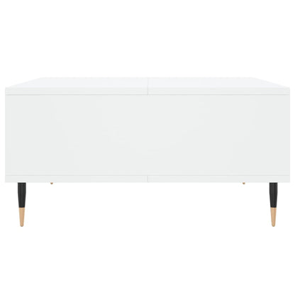 vidaXL Table basse blanc 60x60x30 cm bois d'ingénierie