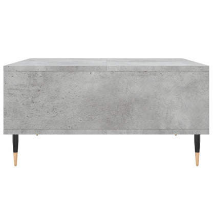 vidaXL Table basse gris béton 60x60x30 cm bois d'ingénierie