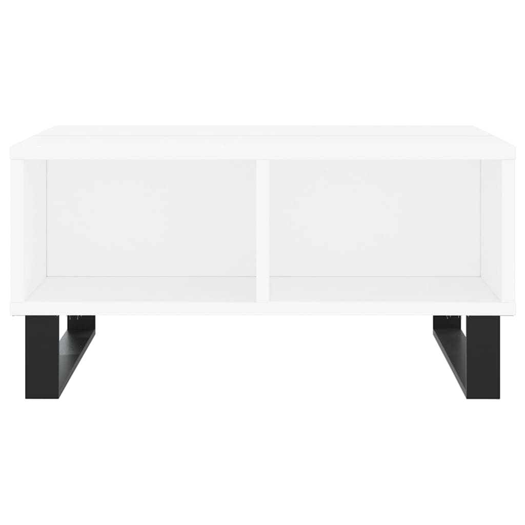 vidaXL Couchtisch Weiß 60x60x30 cm Holzwerkstoff