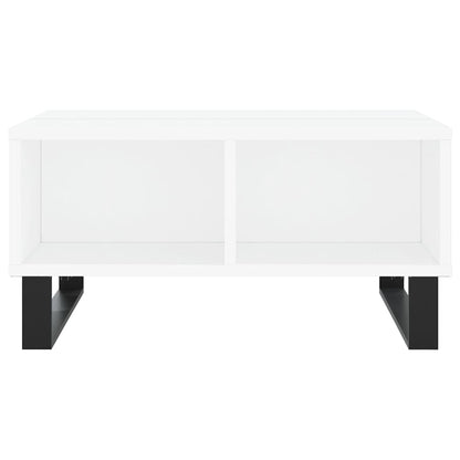 vidaXL Couchtisch Weiß 60x60x30 cm Holzwerkstoff