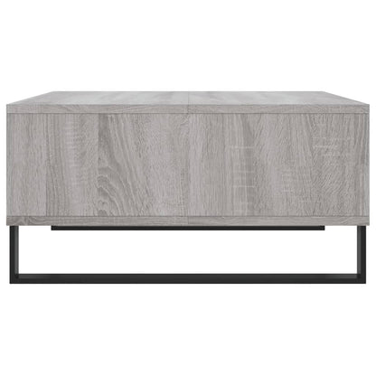 vidaXL Couchtisch Grau Sonoma 60x60x30 cm Holzwerkstoff