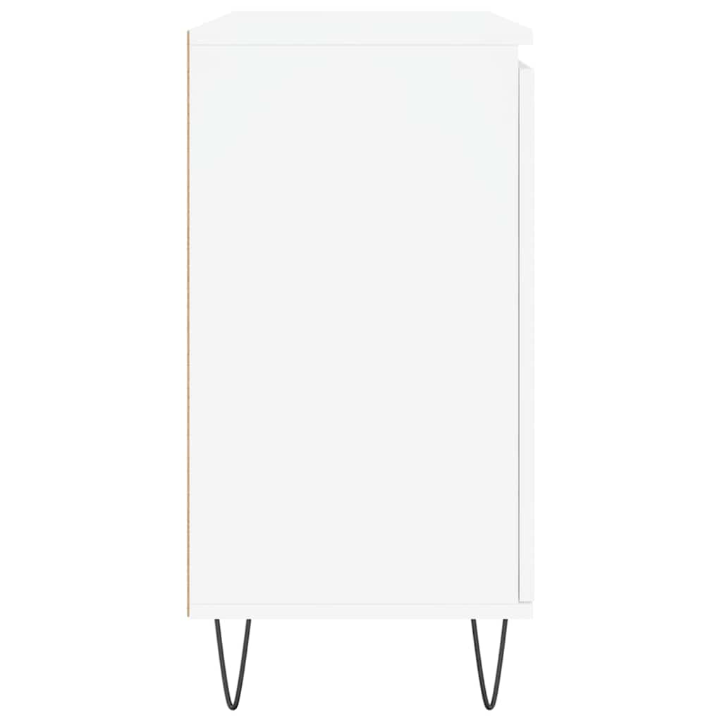 Sideboard Weiß 101,5x35x70 cm Holzwerkstoff