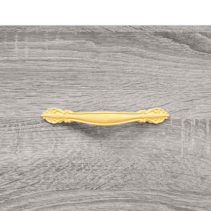 vidaXL Nachttisch Grau Sonoma 40x35x47,5 cm Holzwerkstoff