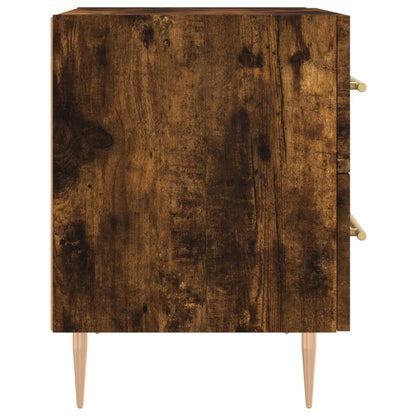 vidaXL Nachttisch Räuchereiche 40x35x47,5 cm Holzwerkstoff