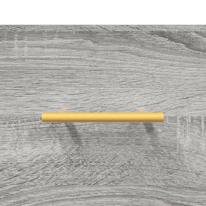 vidaXL Nachttisch Grau Sonoma 40x35x47,5 cm Holzwerkstoff