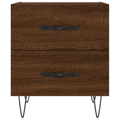 vidaXL Nachttisch Braune Eiche 40x35x47,5 cm Holzwerkstoff