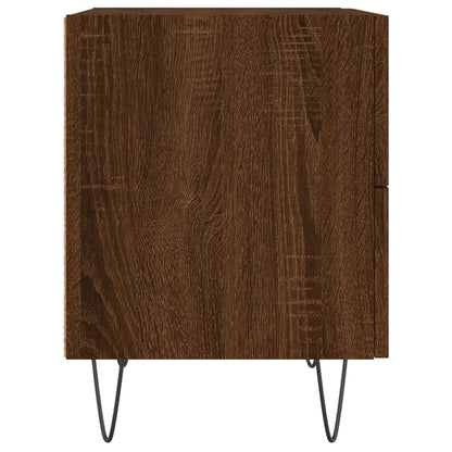 vidaXL Nachttisch Braune Eiche 40x35x47,5 cm Holzwerkstoff