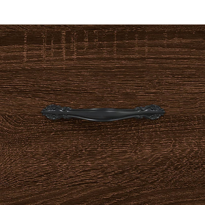 vidaXL Nachttisch Braune Eiche 40x35x47,5 cm Holzwerkstoff
