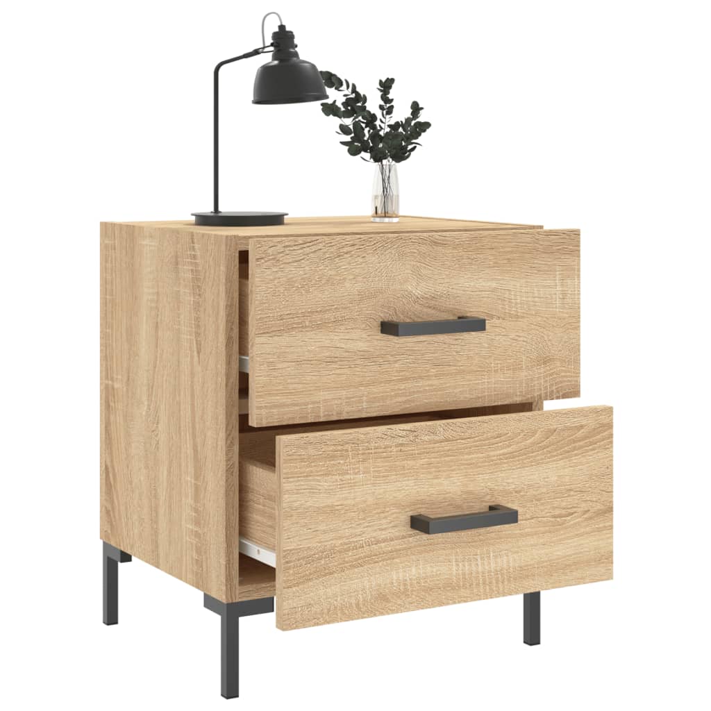 vidaXL Nachttisch Sonoma-Eiche 40x35x47,5 cm Holzwerkstoff