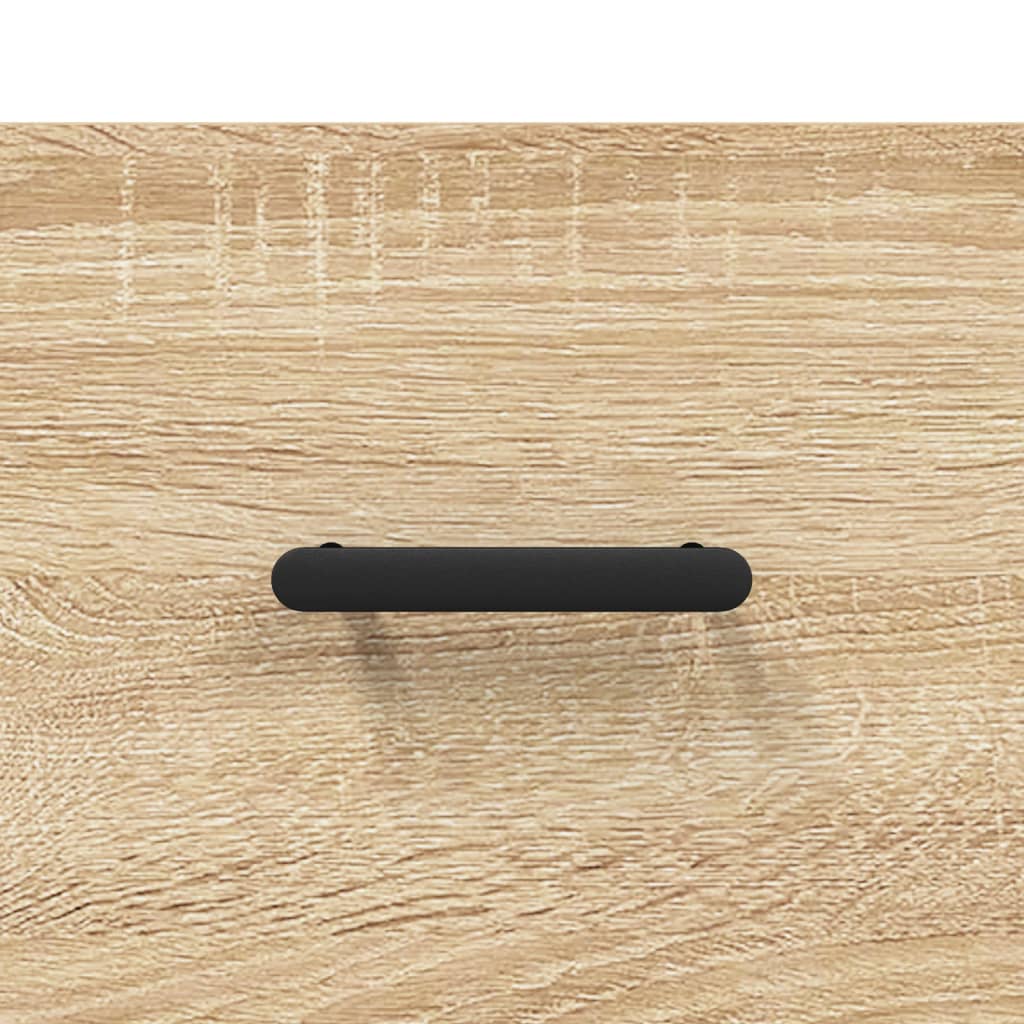 vidaXL Nachttische 2 Stk. Sonoma-Eiche 40x35x47,5 cm Holzwerkstoff