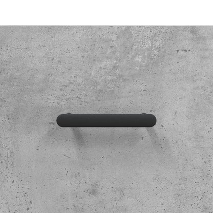 vidaXL Nachttisch Betongrau 40x35x47,5 cm Holzwerkstoff