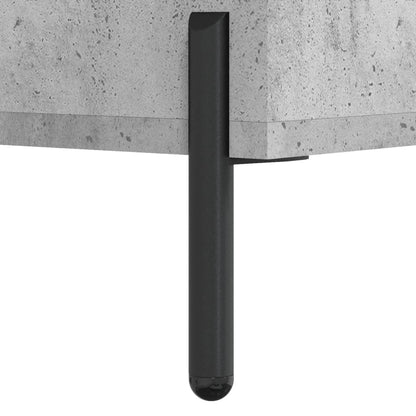 vidaXL Nachttisch Betongrau 40x35x47,5 cm Holzwerkstoff