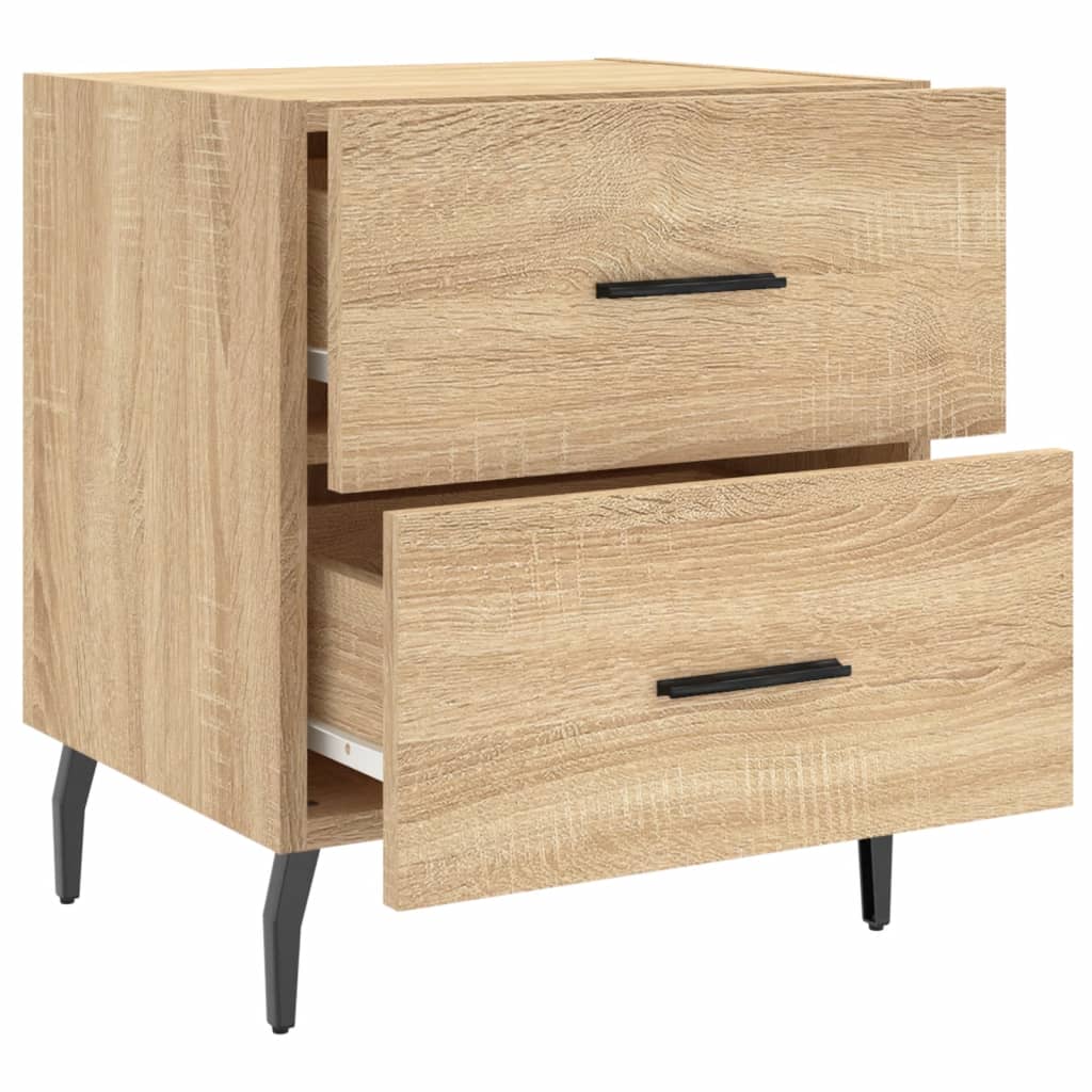 vidaXL Nachttisch Sonoma-Eiche 40x35x47,5 cm Holzwerkstoff