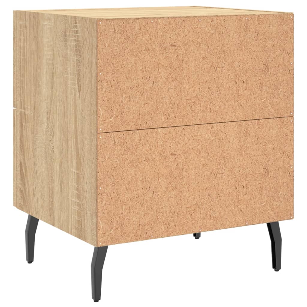 vidaXL Nachttisch Sonoma-Eiche 40x35x47,5 cm Holzwerkstoff