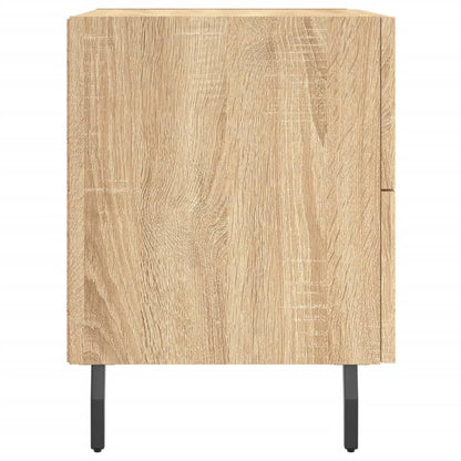 vidaXL Nachttische 2 Stk. Sonoma-Eiche 40x35x47,5 cm Holzwerkstoff