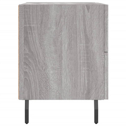 vidaXL Nachttisch Grau Sonoma 40x35x47,5 cm Holzwerkstoff