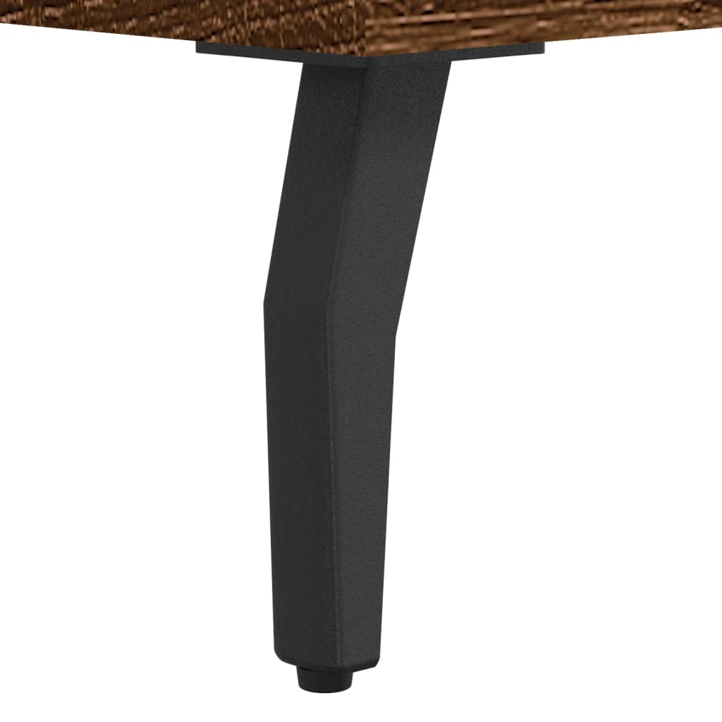 vidaXL Tables de chevet 2 pcs Aspect chêne marron 40x35x47,5 cm Bois d'ingénierie