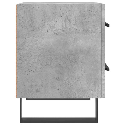 vidaXL Nachttisch Betongrau 40x35x47,5 cm Holzwerkstoff