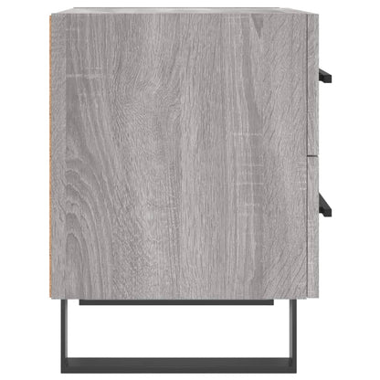 vidaXL Nachttisch Grau Sonoma 40x35x47,5 cm Holzwerkstoff