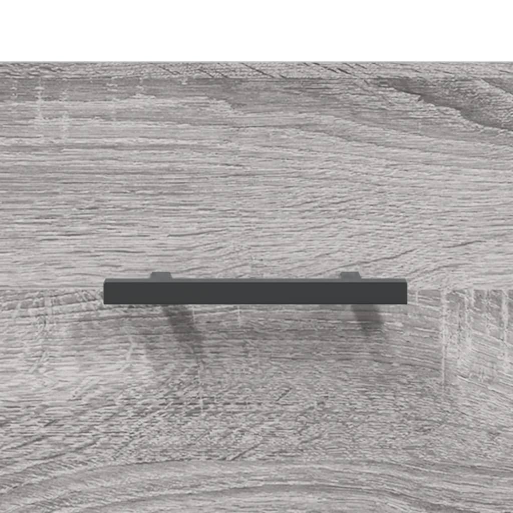 vidaXL Nachttisch Grau Sonoma 40x35x47,5 cm Holzwerkstoff