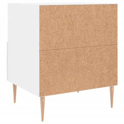 vidaXL Nachttisch Weiß 40x35x47,5 cm Holzwerkstoff