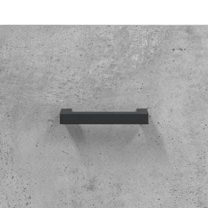 vidaXL Tables de chevet 2 pcs Gris béton 40x35x47,5 cm Bois d'ingénierie