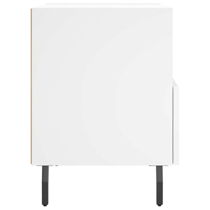 vidaXL Nachttische 2 Stk. Weiß 40x35x47,5 cm Holzwerkstoff